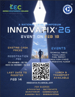 INNOVATIX'26 Technical Symposium Poster